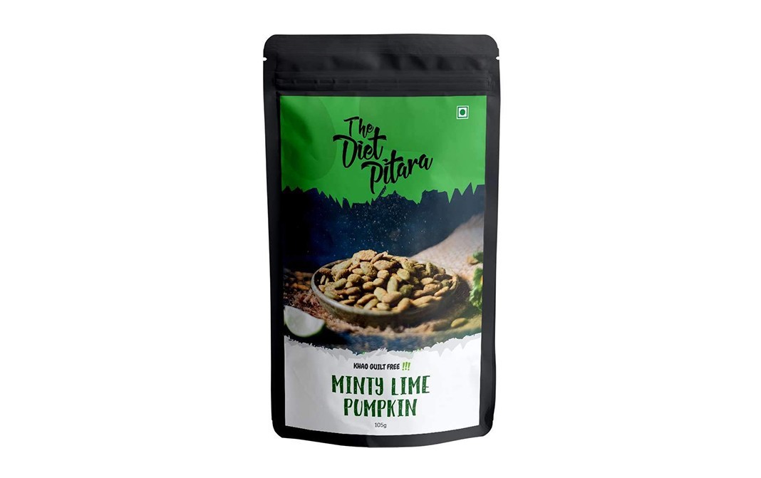The Diet Pitara Minty Lime Pumpkin    Pack  105 grams